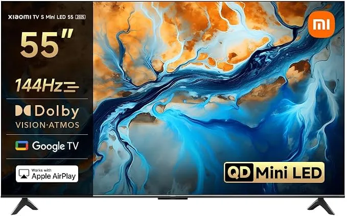 Xiaomi TV S Mini 55" QD-Mini LED 4K 144Hz con Dolby Vision y Atmos
