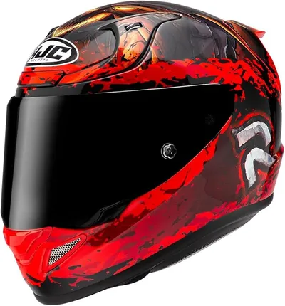 HJC, Casco Moto Integral RPHA 12 Diablo Blizzard MC1, XXL