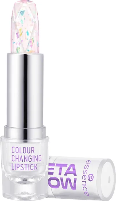 essence BARRA DE LABIOS QUE CAMBIA DE COLOR META GLOW