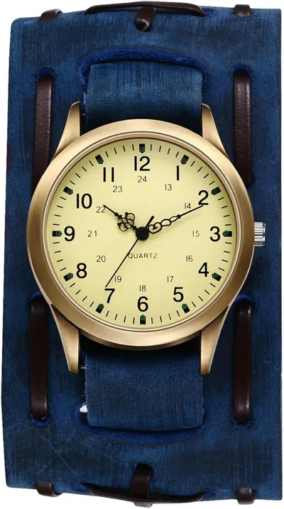 OIDEA Reloj Analógico de Cuarzo Steampunk