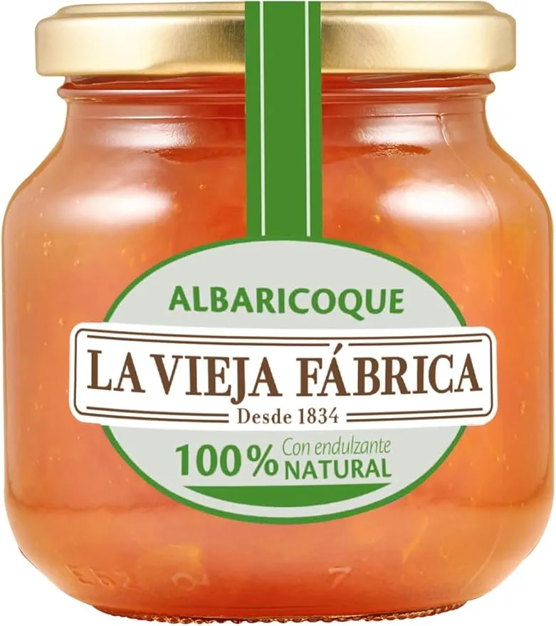 La Vieja Fábrica Mermelada de Albaricoque Natural 280g