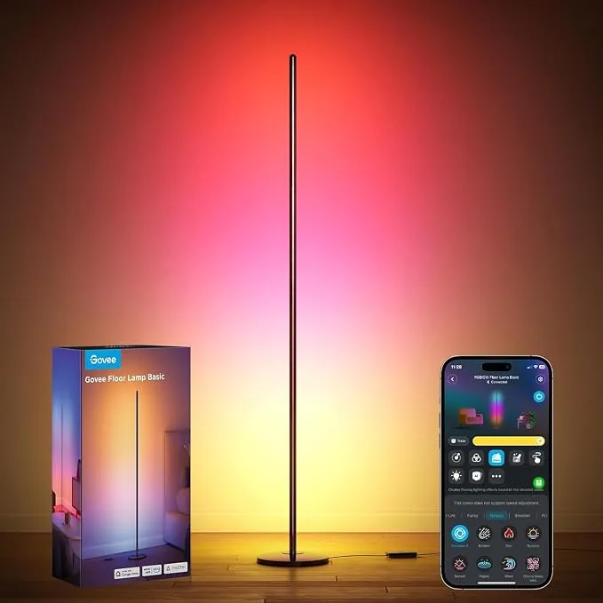Lámpara de Pie LED Govee RGBIC Regulable 2700K-6500K