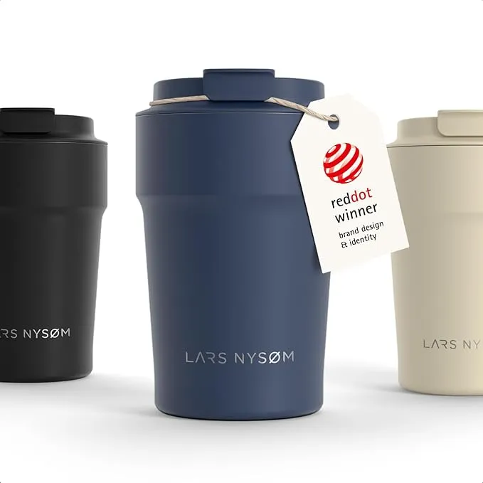 Taza Térmica LARS NYSØM 380ml - Conserva tu Bebida Caliente