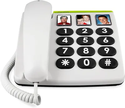 Doro PhoneEasy 331ph Teléfono Fijo con Cable para Personas Mayores
