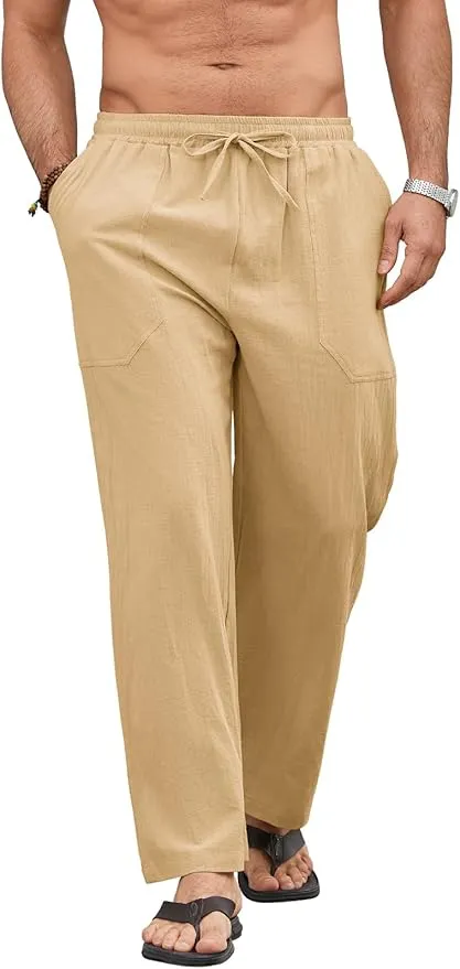 Pantalón Lino Hombre Verano
