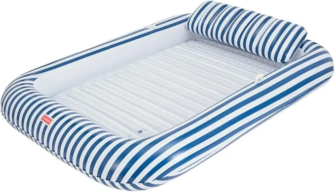 FLAMINGUEO - Colchoneta Piscina - Tanning Pool Tumbona Hinchable