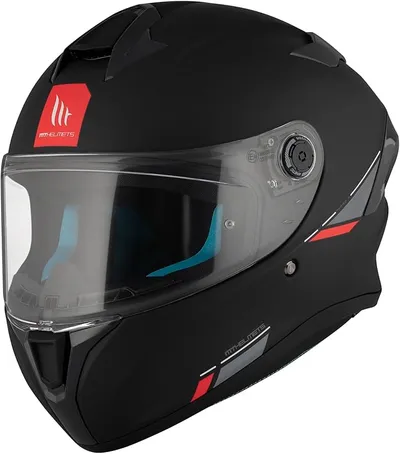 MT Helmets Targo S – Casco Moto Integral con Visor Solar