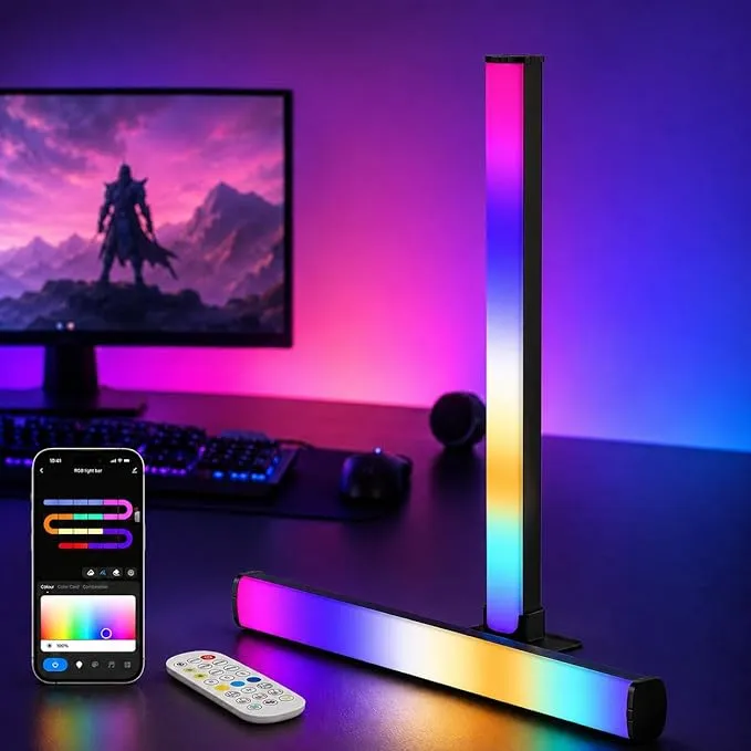 LuminexDesigns Barra de Luz LED RGB TV y Gaming 40cm