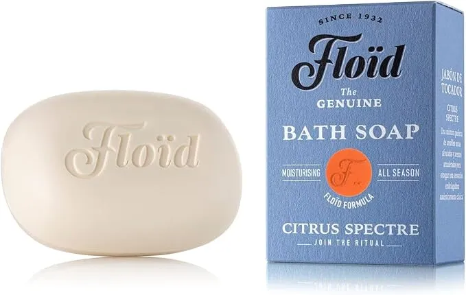 Floid Citrus Spectre Bath Sopa Pastilla Jabón de Baño con Karité