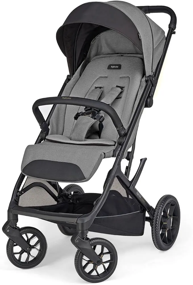 Inglesina Maior - Cochecito Compacto y Ligero, 7.9kg, Ruedas Amortiguadas, Asiento All Season, Capota UPF 50+, Hasta 22kg