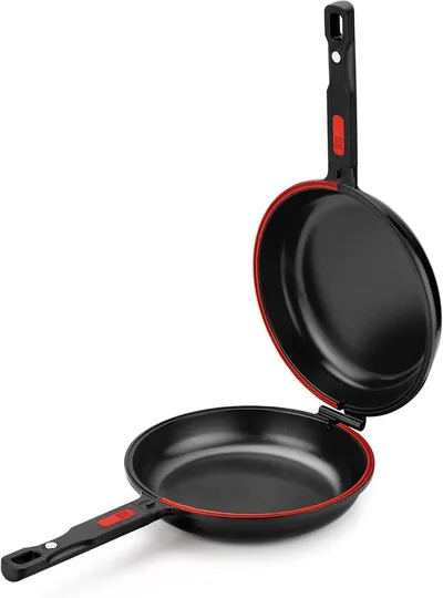 Sartén Doble BRA Dupla 24 cm para Tortillas Perfectas