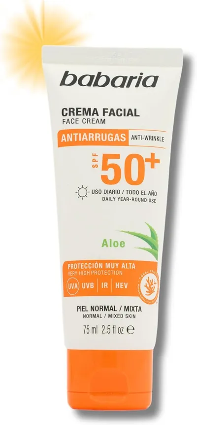 BABARIA SPF 50 HIDRATANTE