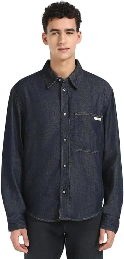 Calvin Klein Camisa Vaquera Hombre Regular Denim Shirt
