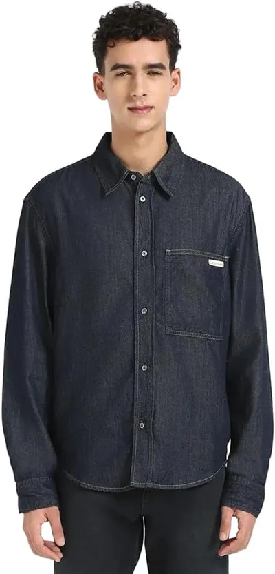 Calvin Klein Camisa Vaquera Hombre Regular Denim Shirt