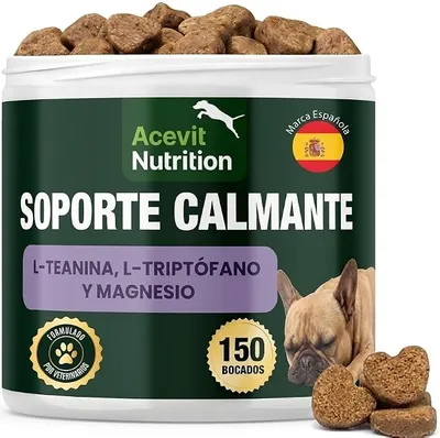 Calmantes Perros, 150 uds, 100% Natural, Antiestrés y Ansiedad
