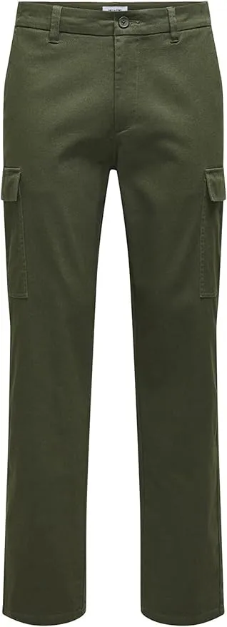 Pantalones para Hombre ONLY & SONS Onsnicky Cargo Straight 0241