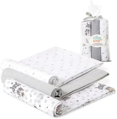 Muselinas Interbaby 3Pack