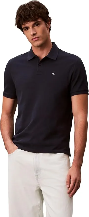 Polo Calvin Klein de Algodón 100% Clásico y Cómodo