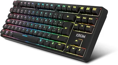 KROM Kernel Pro - Teclado Gaming mecánico RGB