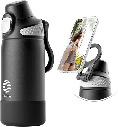 FJBOTTLE Botella de agua térmica de acero inoxidable 600 ML