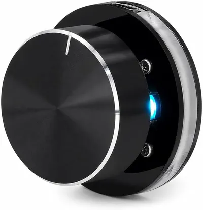 Control de Volumen USB con Rueda 360 y Luz RGB para PC y Android