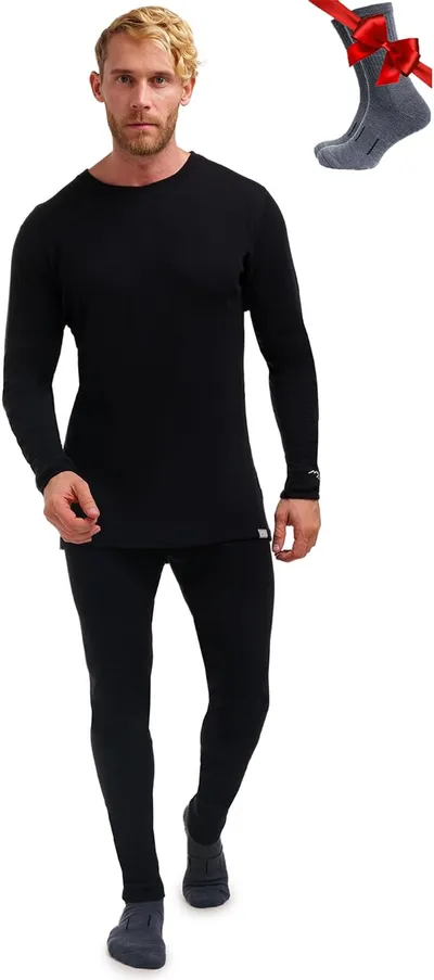 Merino.tech Conjunto Lana Merino Hombre