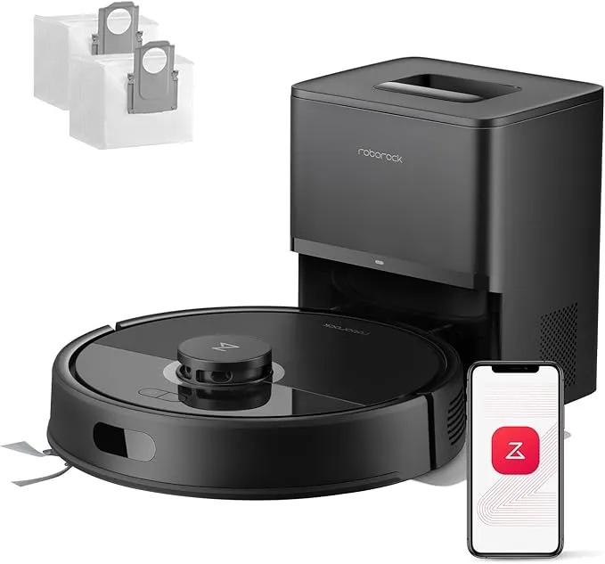 Roborock Q7L5+ Robot Aspirador y Fregasuelos Autovaciado 8000Pa