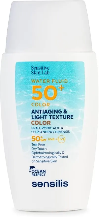 Sensilis Water Fluid 50+ con Color