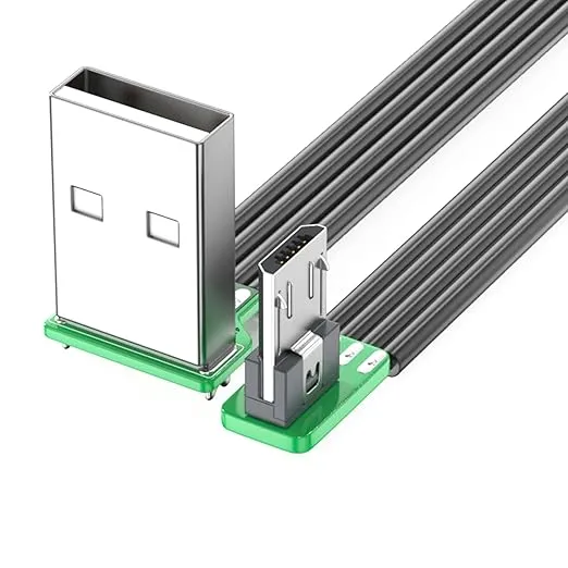 Cable USB 90° Flexible