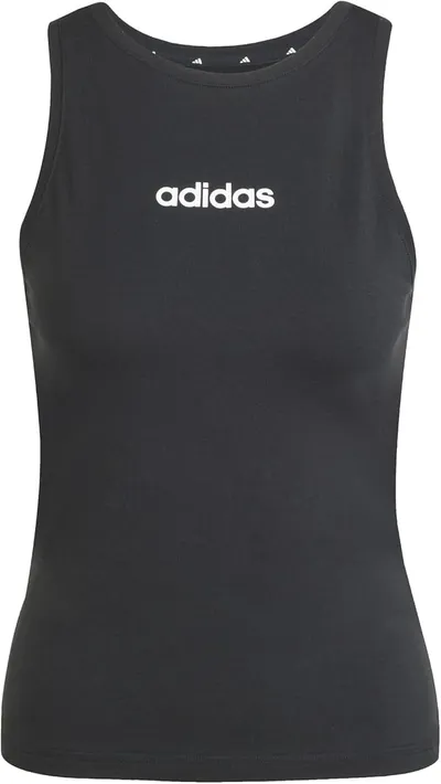 adidas Mujer Essentials Linear Slim Cotton Tank Shirt