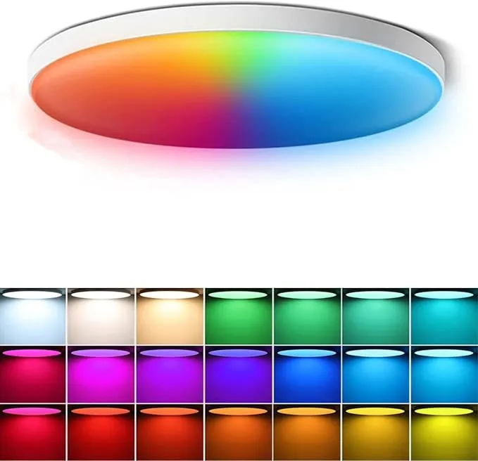 Plafón LED Inteligente WiFi 24W con Control por Voz y App
