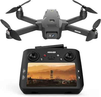 Dron FPV GPS con Cámara HD EIS y Pantalla Integrada de 4.5"