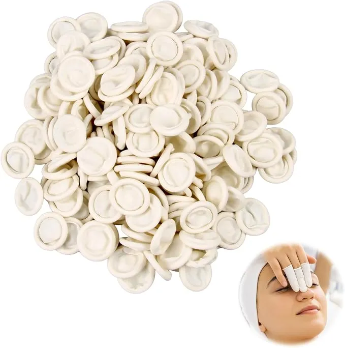 Pack 200 Dediles de Látex Resistentes para Cuidado y Protección de Dedos