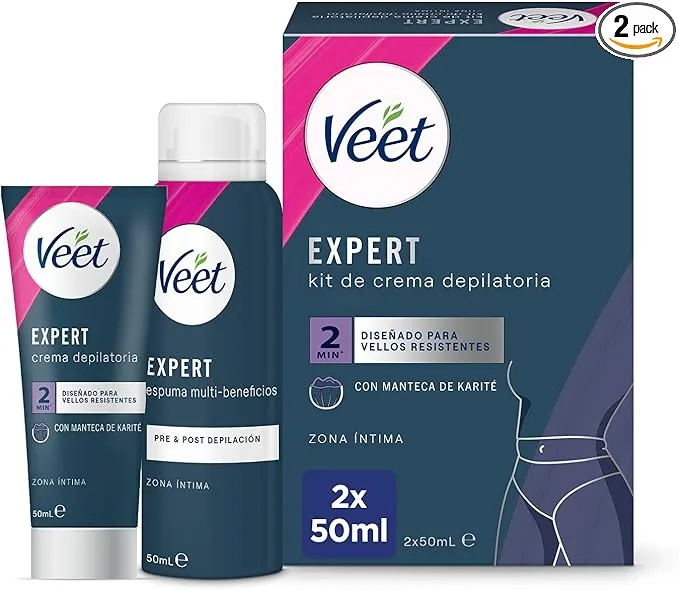 Kit Veet para Depilar Zonas Íntimas