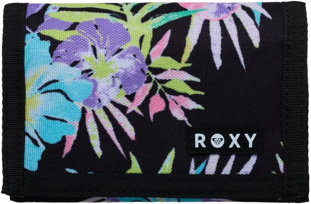 Roxy Cartera para Mujer, Accesorios de Viaje, Color Antracita Aquarella Active RG