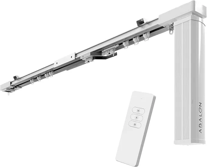Riel Motorizado para Cortinas ABALON (3 metros, Gris)