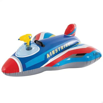 Avión hinchable con pistola Intex