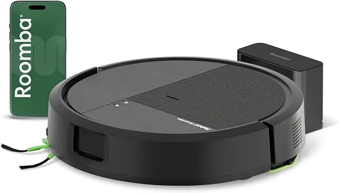 iRobot Roomba 115 Combo: Robot Aspirador y Friegasuelos 2en1 con Navegación LiDAR