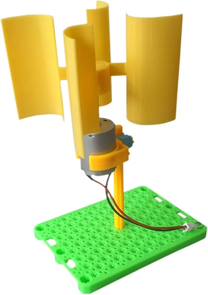 Kit científico de mini turbinas eólicas