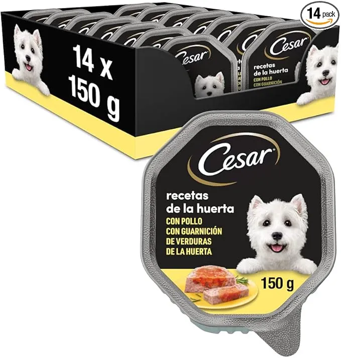 Comida húmeda para perros Cesar