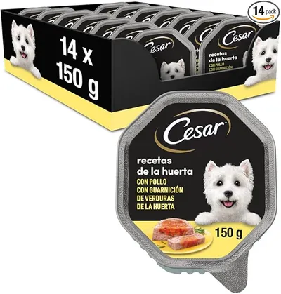 Comida húmeda para perros Cesar