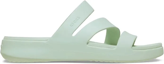 Crocs Getaway Sandalias planas con tiras para mujer
