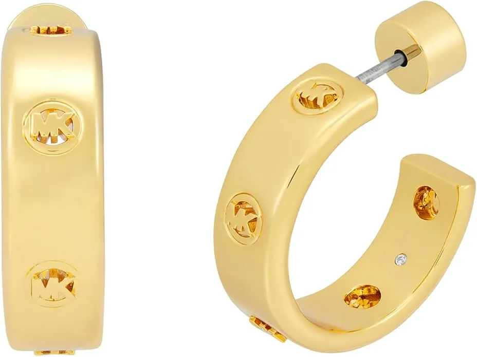 Michael Kors Pendientes Latón Dorado Mujer