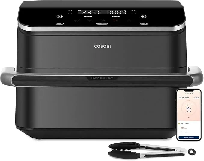 Cosori Freidora de Aire 10L Dual Blaze Twinfry