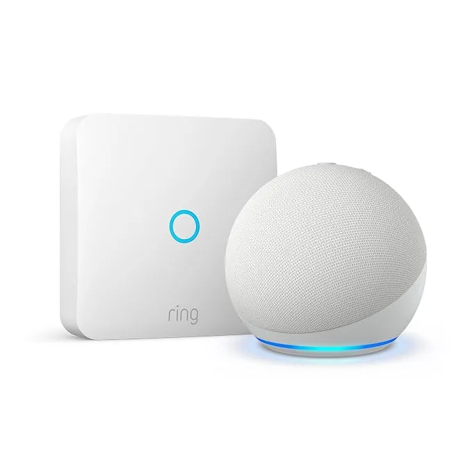 Ring Intercomunicador + Echo Dot (Última Generación)