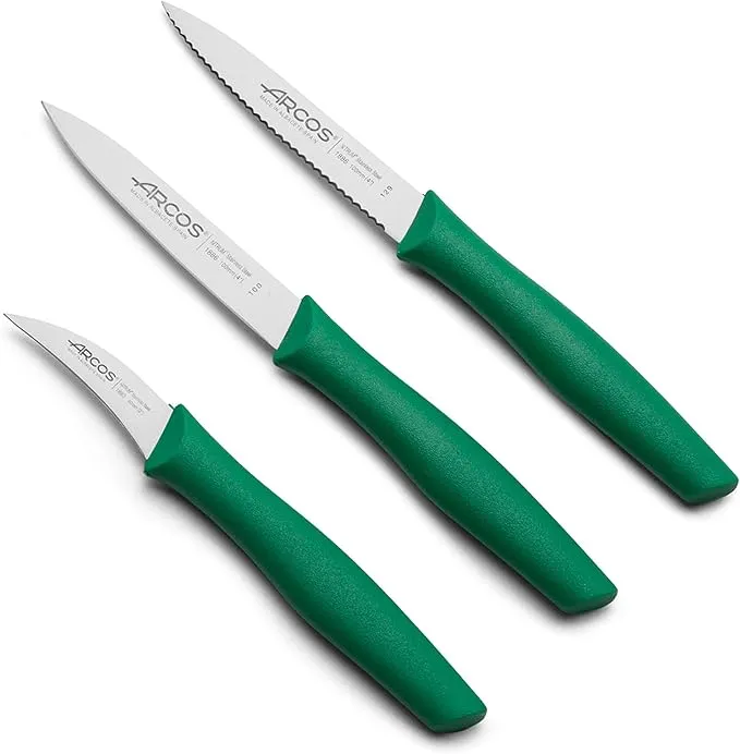 Set de 3 Cuchillos Peladores Arcos Nova