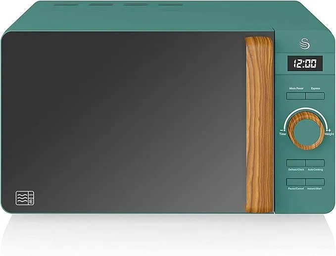 Microondas Digital Swan Nordic 20L Verde Mate 800W