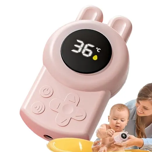 Sensor Digital de Temperatura para Baño Infantil con Diseño de Conejito