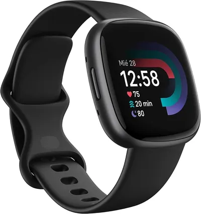 Fitbit Google Versa 4 Smartwatch con 3 Meses de Google Health Premium