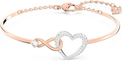 Brazalete Swarovski Infinity Corazón